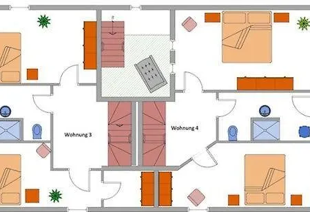 Altes Pastorat Altes Pastorat 3 Appartement *